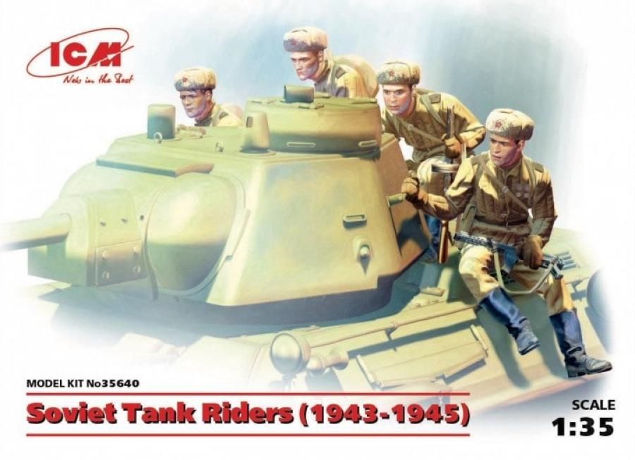 1:35 Soviet Tank Riders 1943-1945