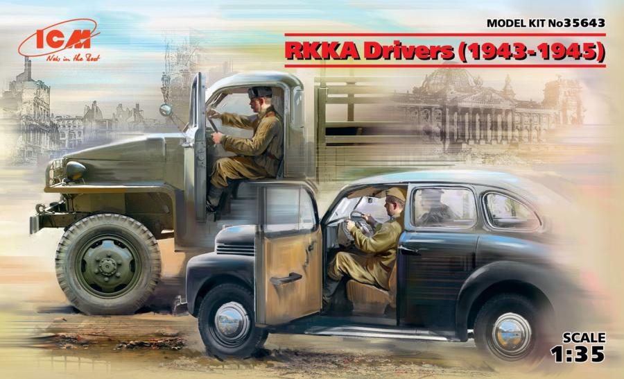 1:35 RKKA Drivers(1943-1945) (2 Figures)