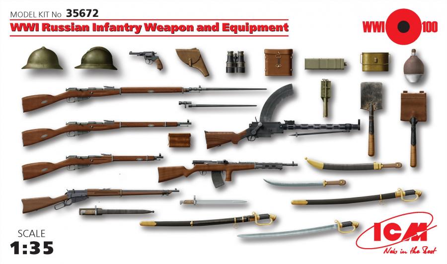 1:35 WWI Russian Weapons & Equipment