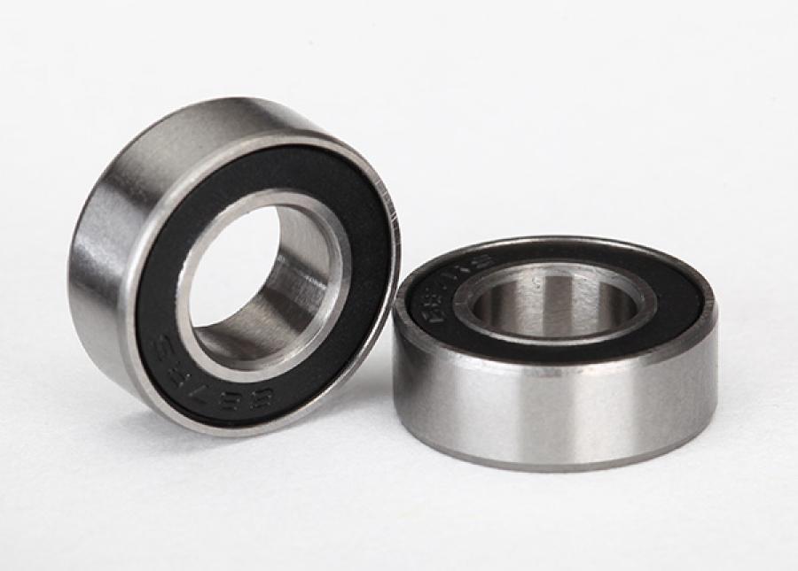 Traxxas Ball Bearing 7x14x5mm Black Rubber Seal (2) TRX5103A