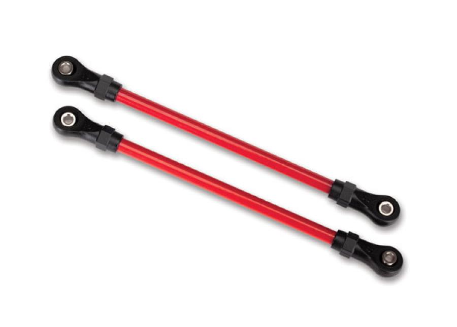 Traxxas Susp. Link Front Lower Steel Red (2) (For Lift Kit #8140R) TRX8143R