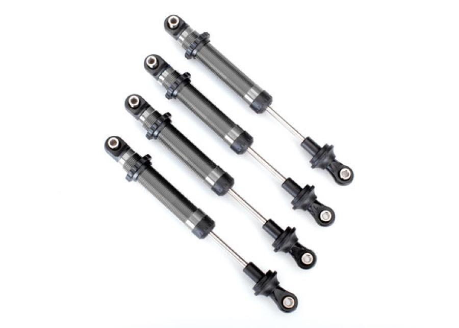 Traxxas Shocks GTS Silver (4) (Use with Lift Kit #8140) TRX8160