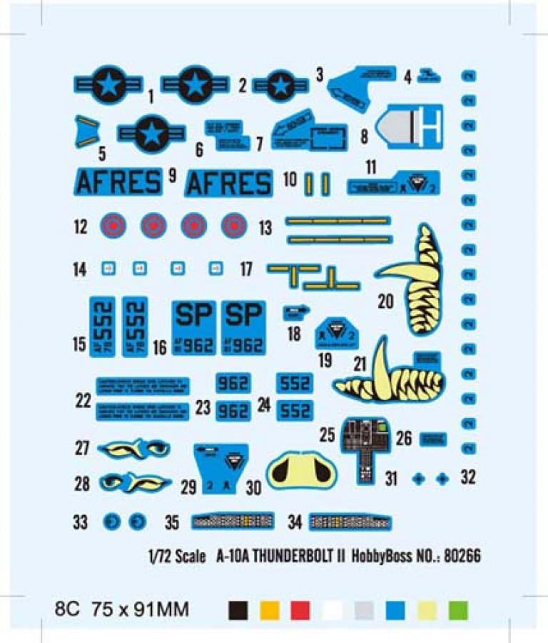 1:72 A-10A Thunderbolt II