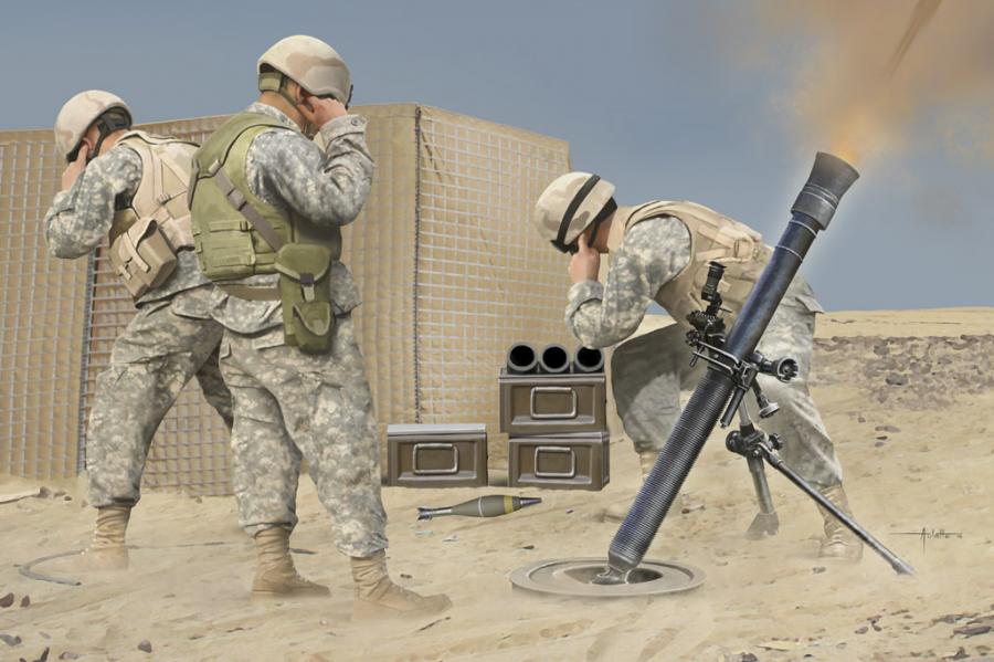 1:3 M252 Mortar