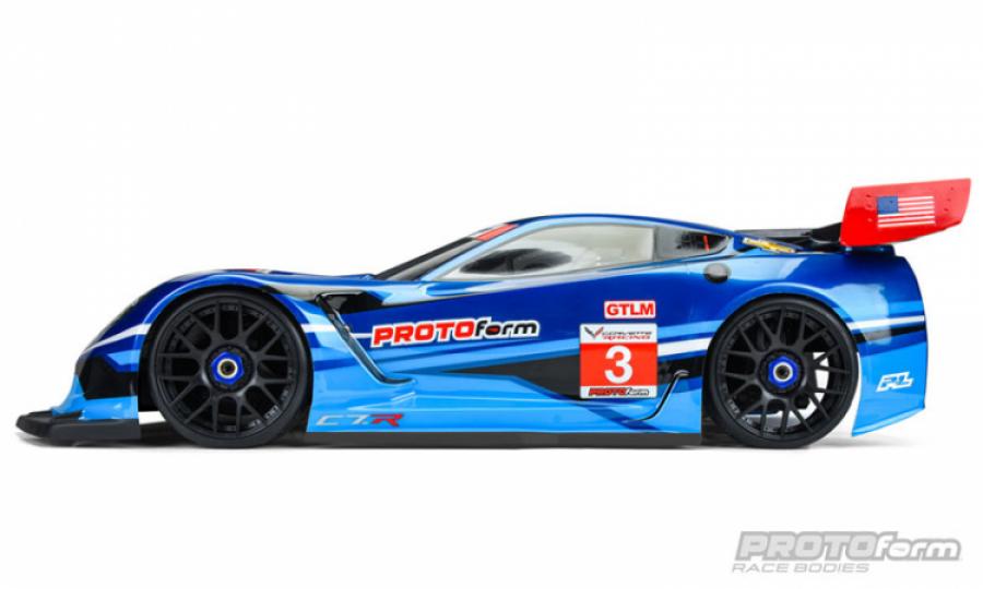 Chevrolet Corvette C7.R Clear Body Short
