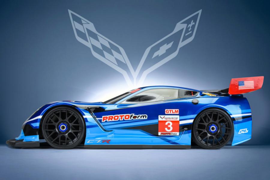 Chevrolet Corvette C7.R Clear Body Short