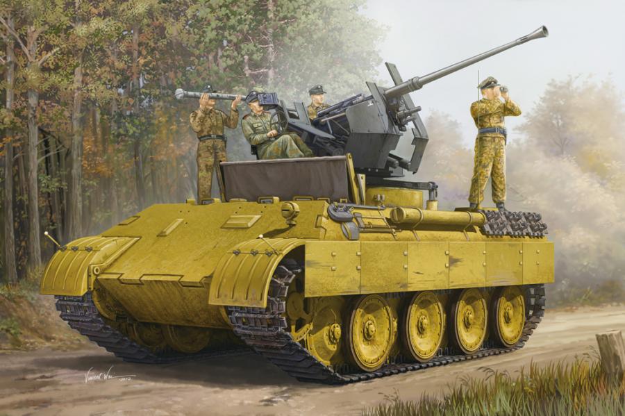1:35 Panther ausf.D Flak Bergepanther