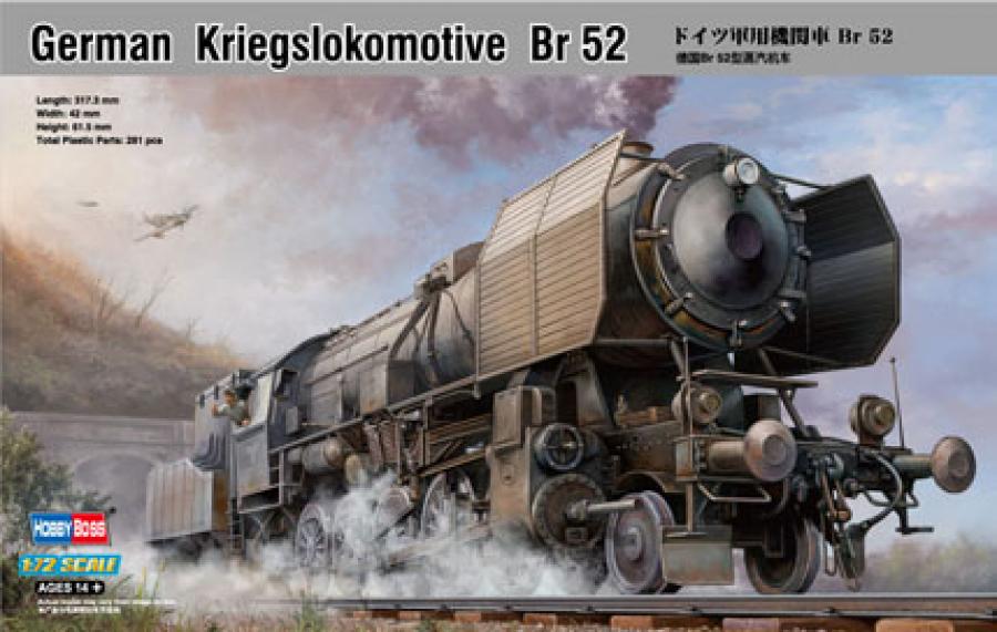 1:72 German Kriegslokomotive  BR-52