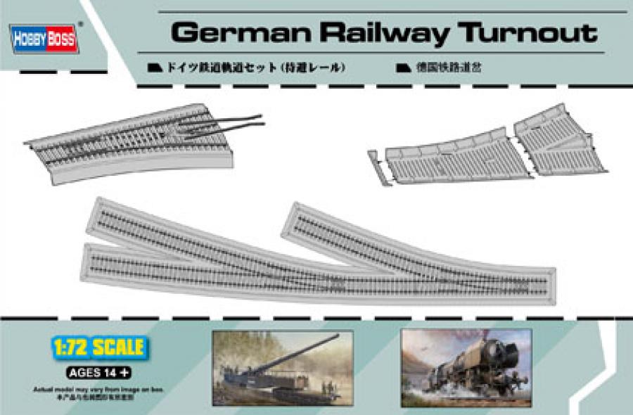 1:72 German Railway Turnout