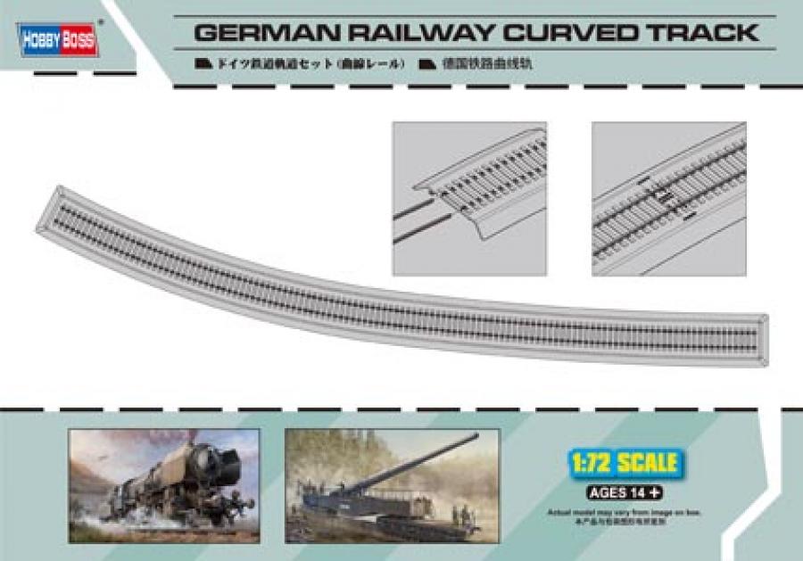 1:72 German Railway Curved Track