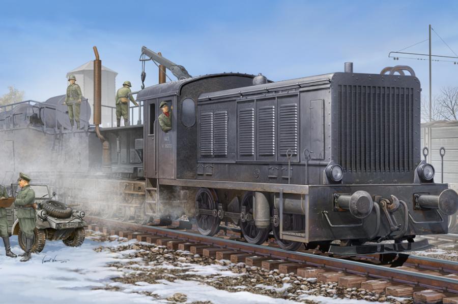 1:72 German WR360 C12 Locomotive
