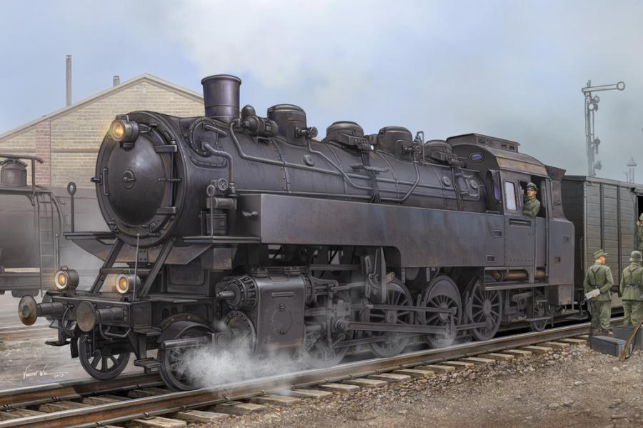 1:72 German Dampflokomotive BR86
