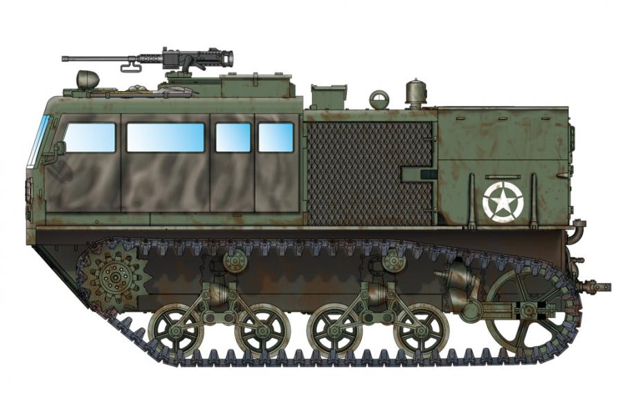 1:72 M4 High Speed Tractor (3-in./90mm)