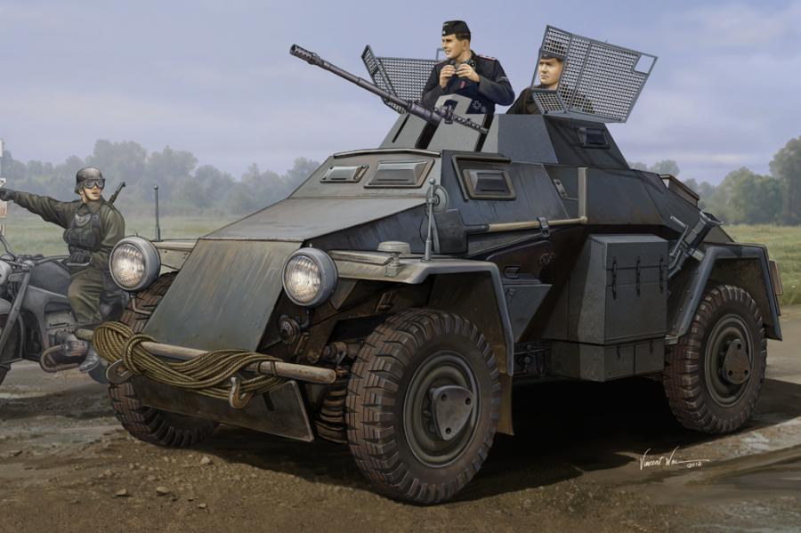1:35 German Sd.Kfz.222 (3rd series)