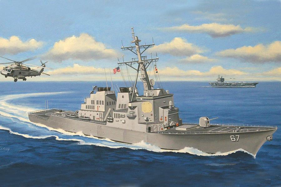 1:700 USS Cole DDG-67