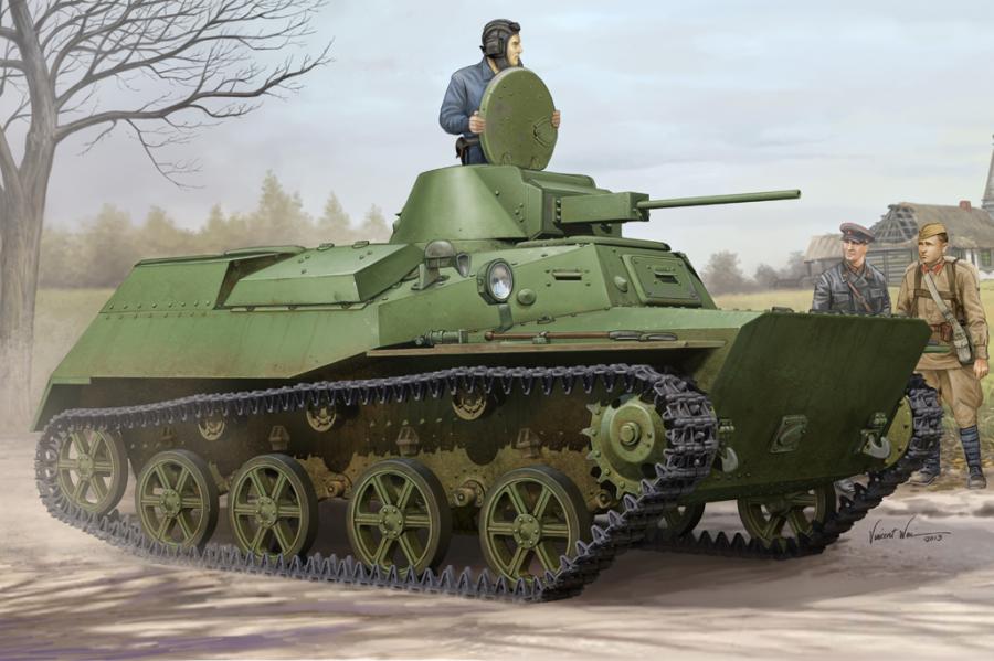 1:35 Russian T-30S Light Tank