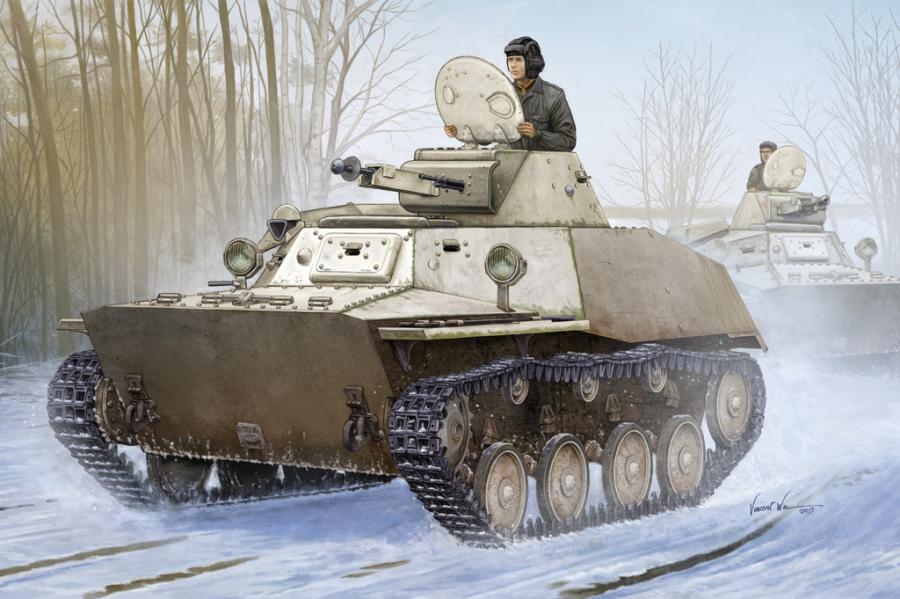 1:35 Russian T-40S Light Tank