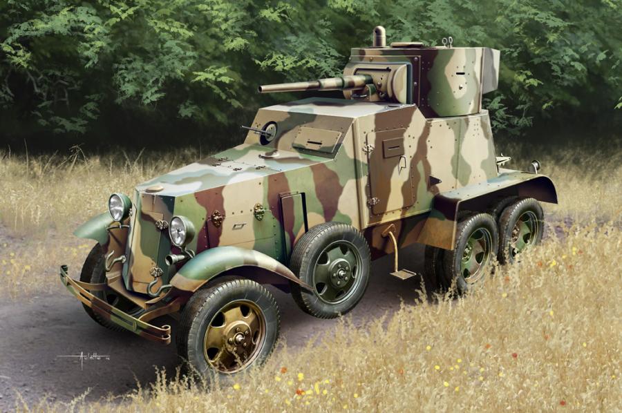 1:35 Soviet BA-6 Armor Car