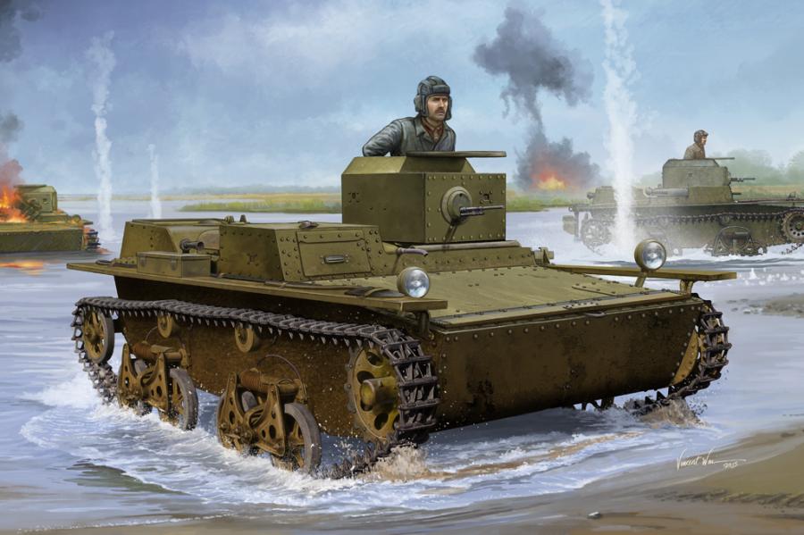 1:35 Soviet T-38 Amphibious Light Tank