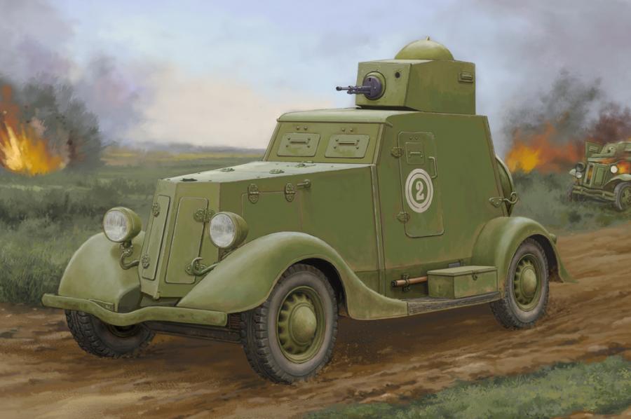 1:35 Soviet BA-20 Armored Car Mod.1939