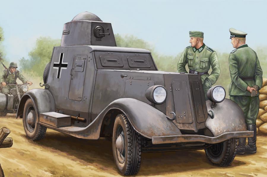 1:35 Soviet BA-20M Armored Car