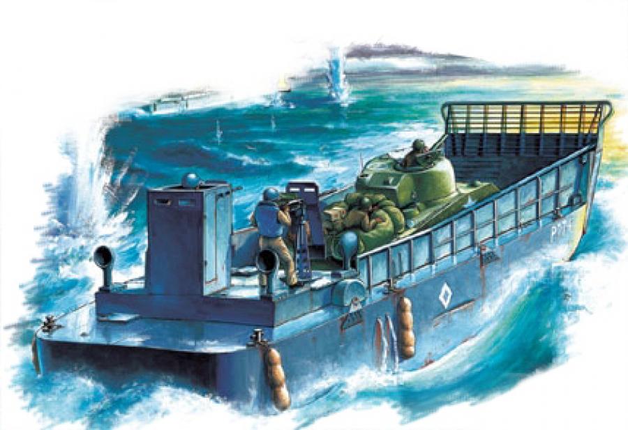 1:48 U.S. LCM-3 Vehicle Landing Craft