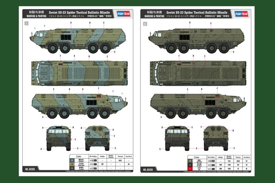 1:35 Soviet SS-23 Spider Missile