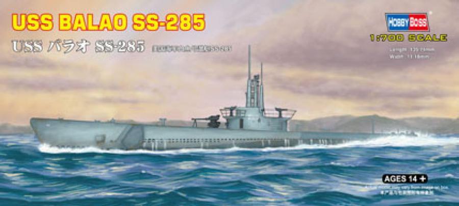 1:700 USS BALAO SS-285