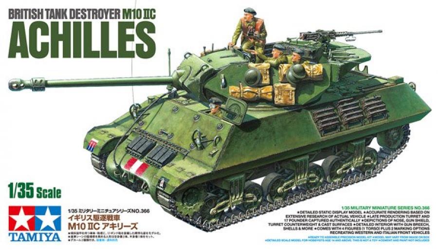 Tamiya 1:35 British Td M10 Iic Achilles pienoismalli