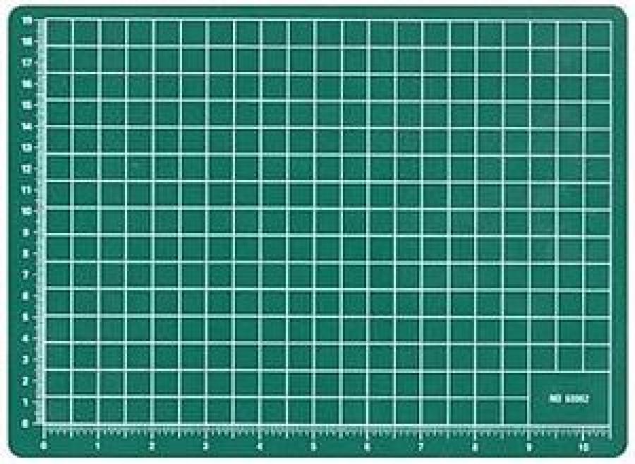 Self-Healing Cutting Mat 216x305mm (Green)