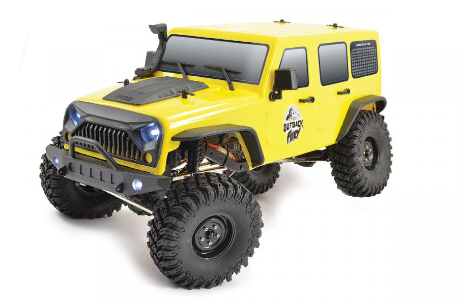 FTX Outback Fury 4x4 RTR 1:10 Trail Crawler RC-auto + akku ja laturi FTX5579