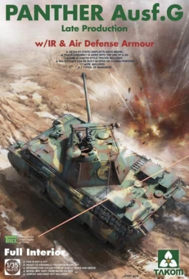 1:35 Panther Ausf. G Late (with IR & Air defense)
