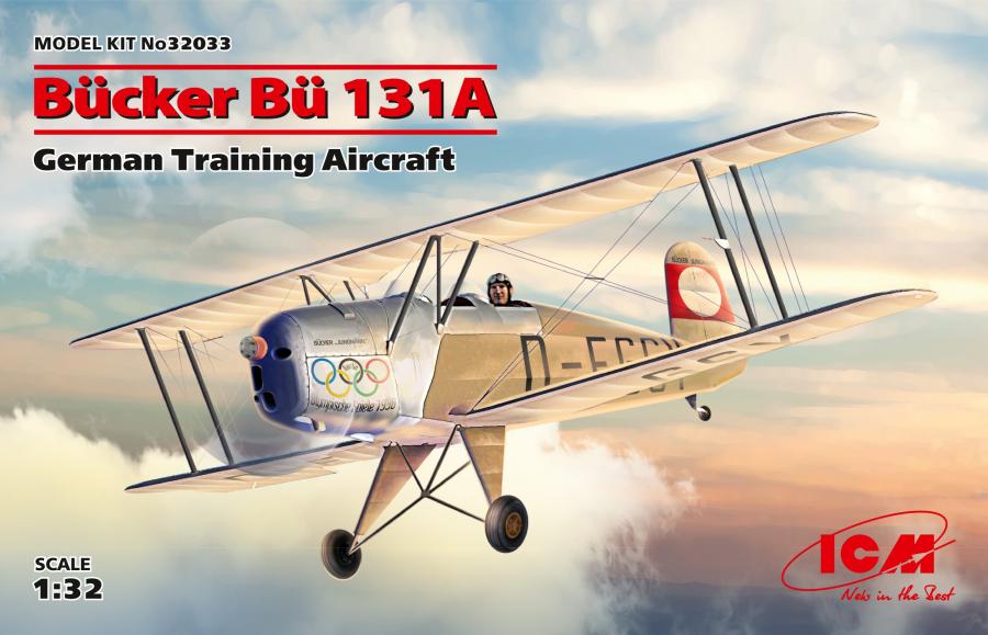 ICM 1:32 Bücker Bü 131A Training aircraft