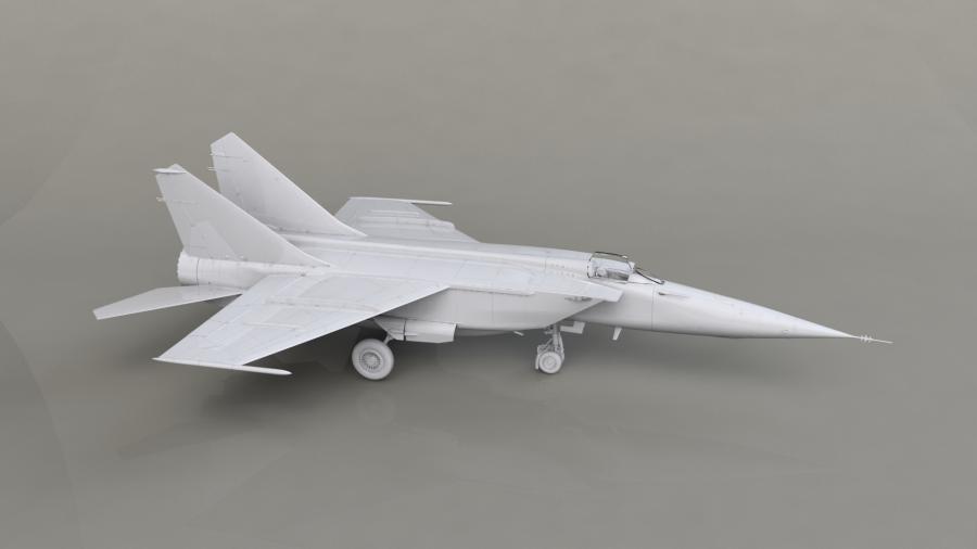 ICM 1:72 MiG-25 RBF,Soviet Recon Plane