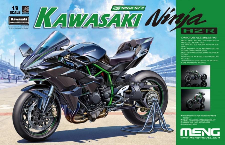 1:9 Kawasaki Ninja H2R (Unpainted Ed.)