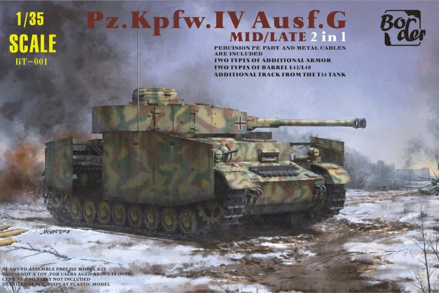 1:35 Pz.Kpfw.IV Ausf.G Mid/Late (2 in 1)
