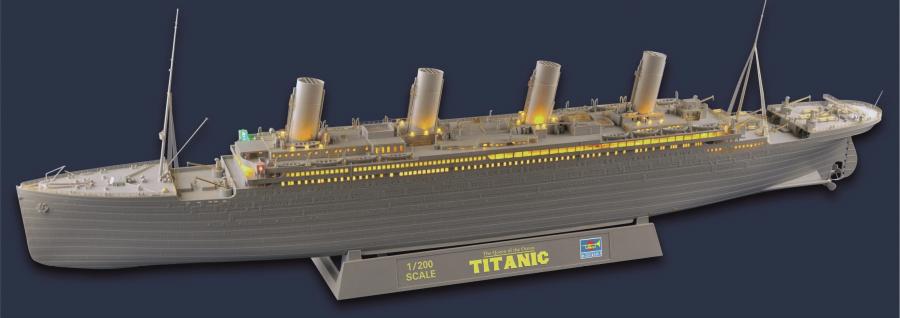 Trumpeter 1:200 Titanic + LED lights