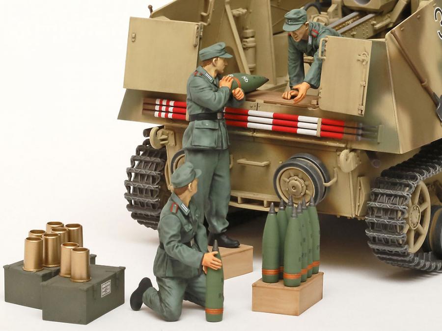 Tamiya 1/35 German Heavy Howitzer HUMMEL pienoismalli