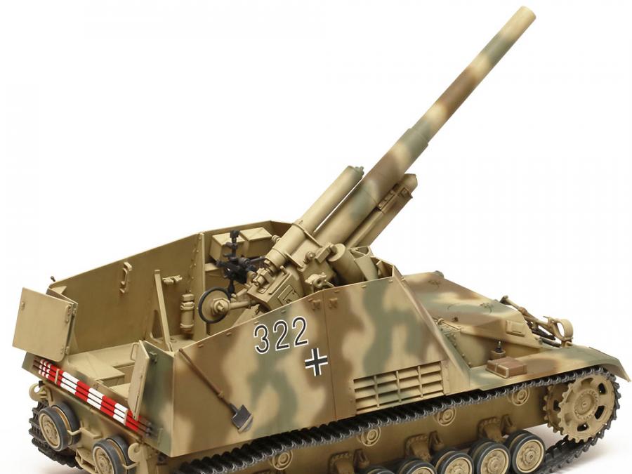 Tamiya 1/35 German Heavy Howitzer HUMMEL pienoismalli