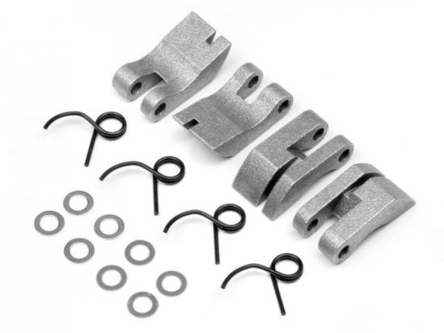 HPI Racing  Aluminum Quadra Clutch Shoe/Spring Set 111350