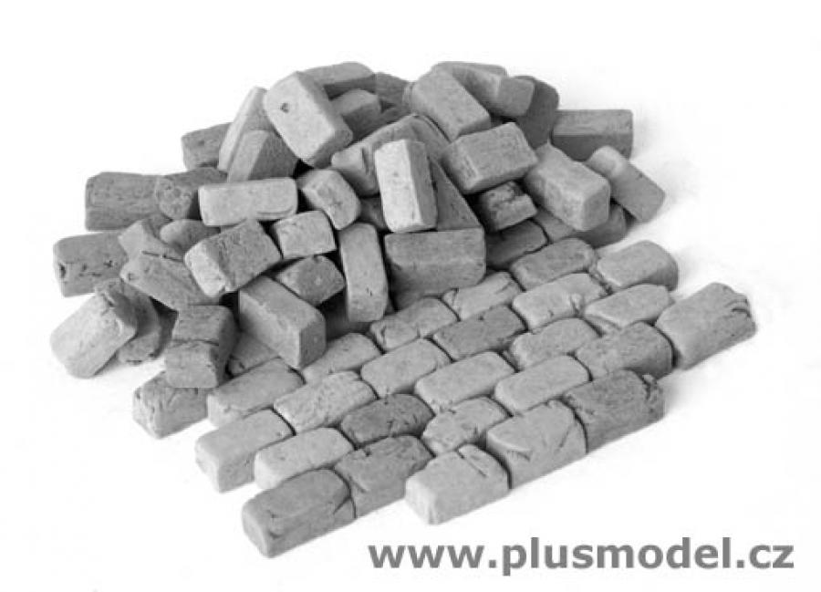 1:35 Paving stones big - granite