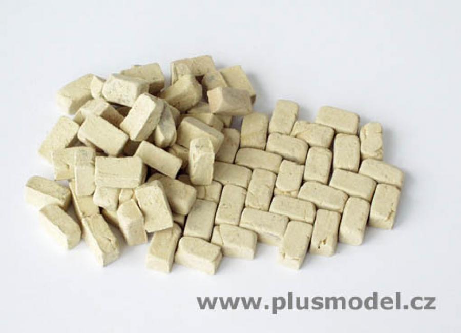 1:35 Paving stones big - sandstones