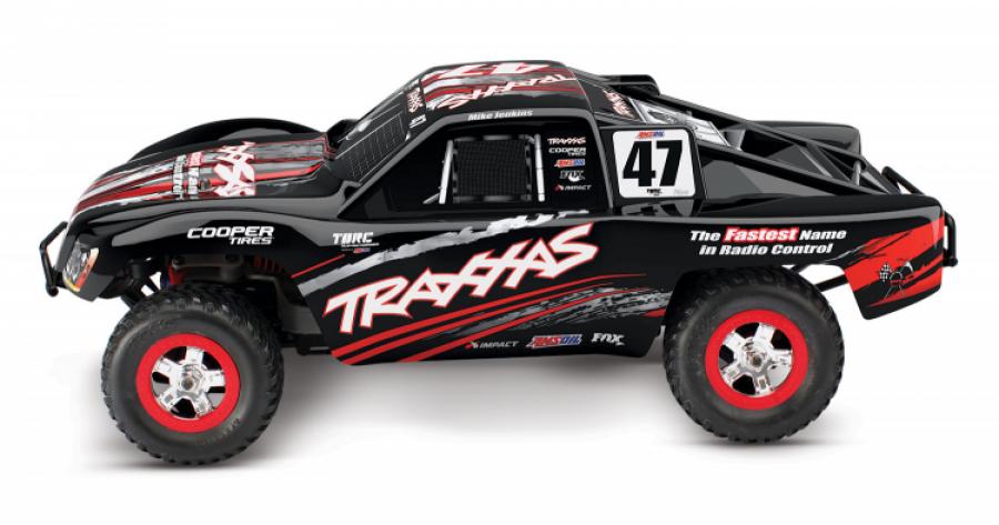 Traxxas Slash 4x4 1/16 RTR TQ Black - With Batt/Charger TRX70054-1-BLK