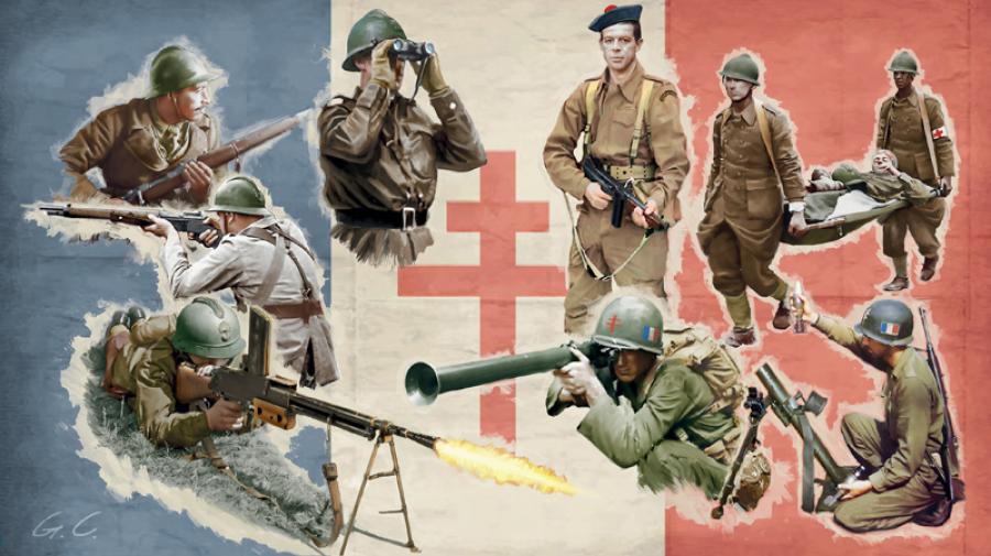 Italeri 1:72 French Infantry (Ww Ii)