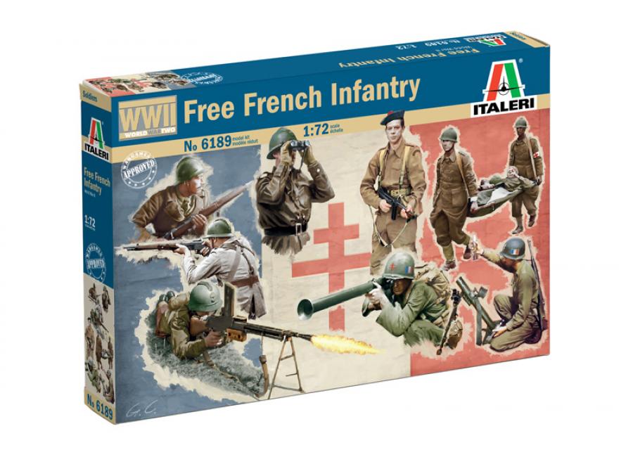 1:72 FRENCH INFANTRY (WW II)