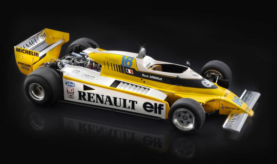 1:12 RENAULT RE 20 TURBO F1