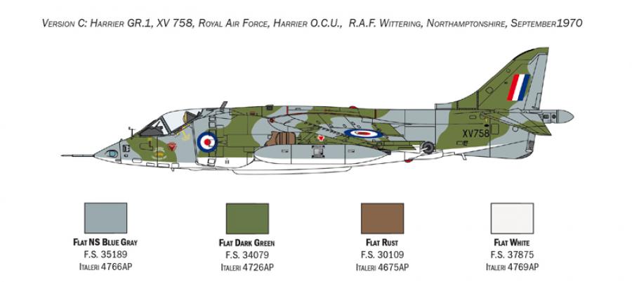 1:72 HARRIER GR.1 Trans-Atlantic Race