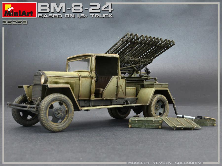1:35 BM-8-24 Based on 1,5t Truck