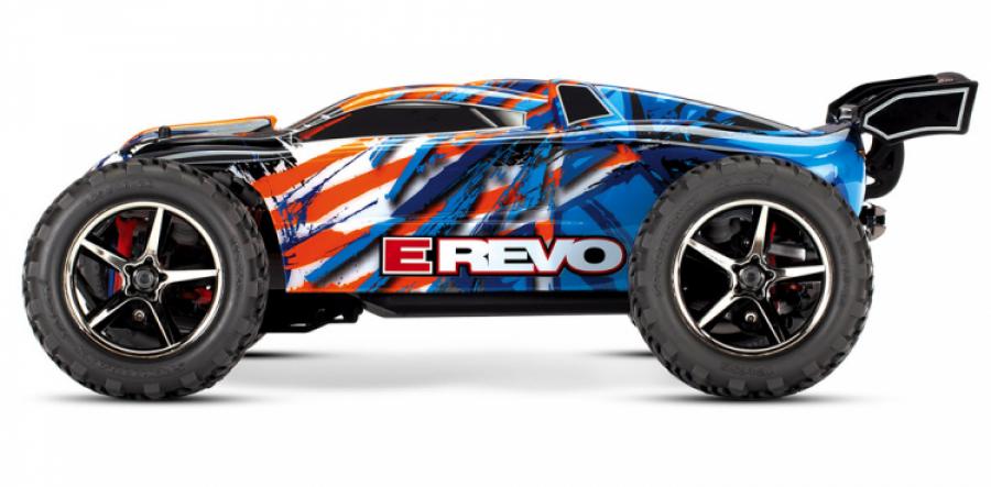 Traxxas E-Revo 1/16 4WD RTR TQ Orange With Batt/Charger TRX71054-1-OR
