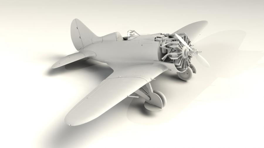 ICM 1:32  I-16 type 10, WWII Soviet Fighter